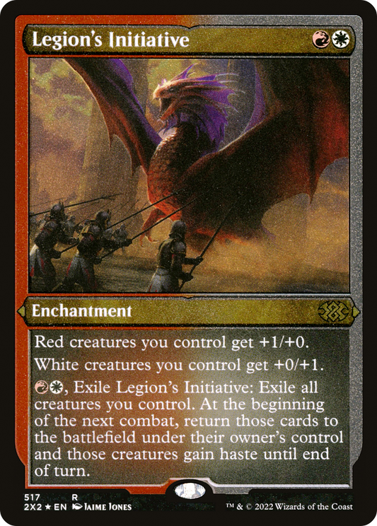 Legion's Initiative (2X2-517) (Etched Foil)