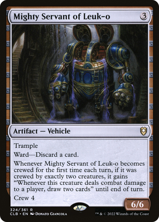 Mighty Servant of Leuk-o (CLB-324) (Foil)