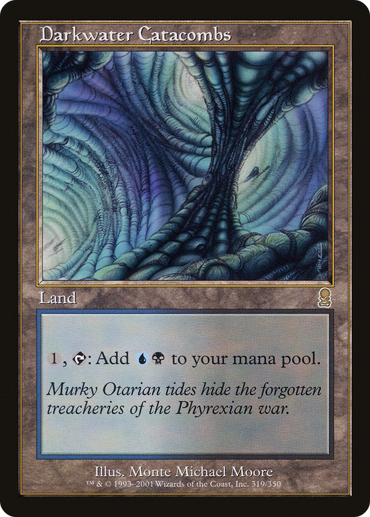 Darkwater Catacombs (ODY-319) (Foil)