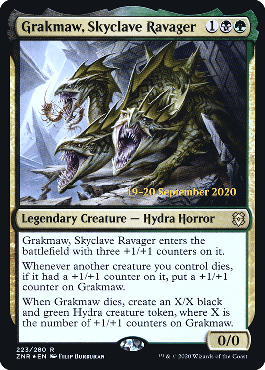 Grakmaw, Skyclave Ravager (PRE-223S) (Foil)