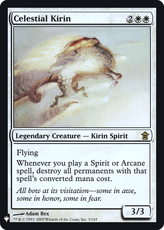 Celestial Kirin (LIST-SOK-3) (Foil)