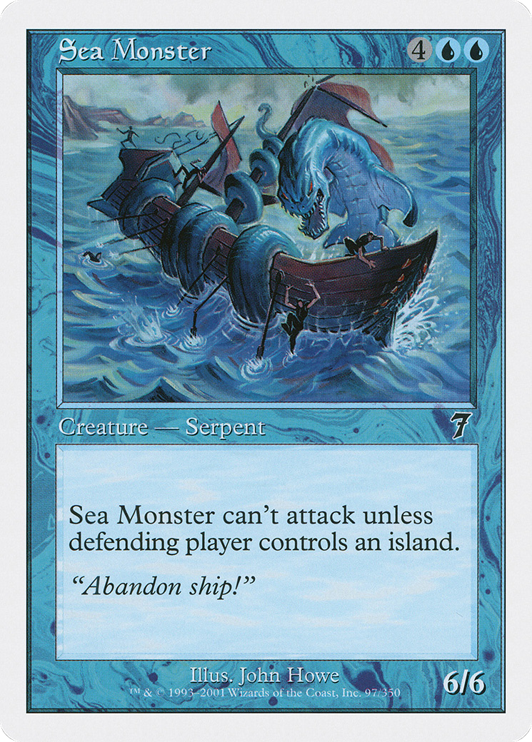 Sea Monster (7ED-097)