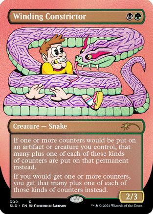 Winding Constrictor (Foil Etched) (SLD-309) (Foil)
