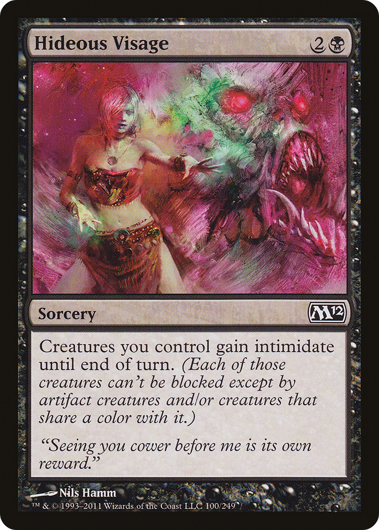 Hideous Visage (M12-100)