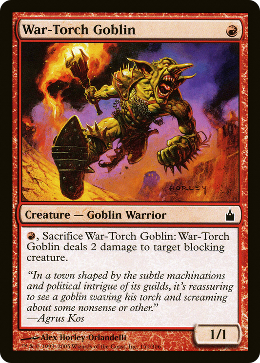 War-Torch Goblin (RAV-151) (Foil)