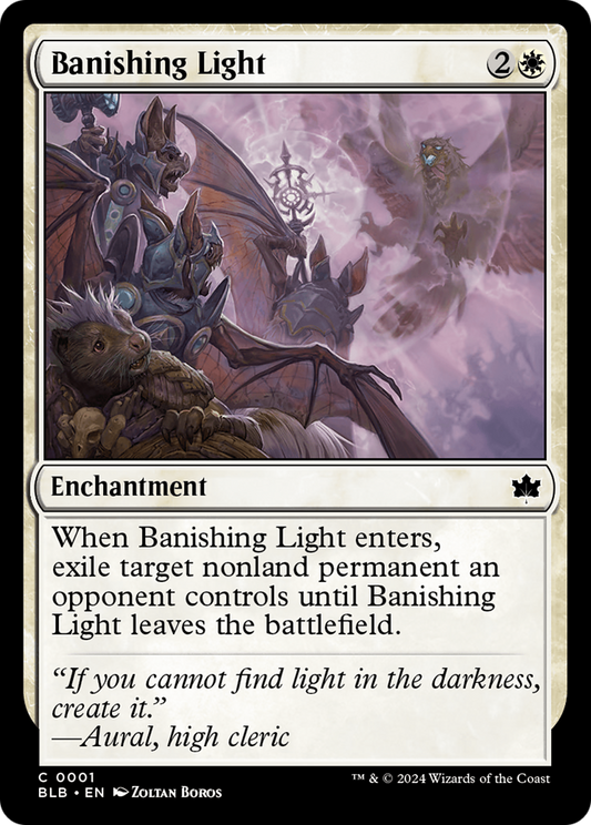 Banishing Light (BLB-001) (Foil)