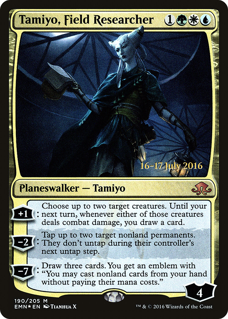 Tamiyo, Field Researcher (PRE-190S) (Foil)