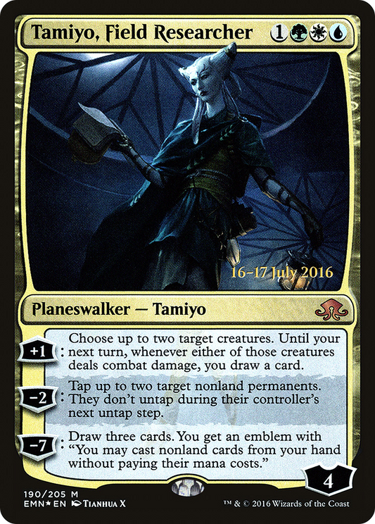 Tamiyo, Field Researcher (PRE-190S) (Foil)