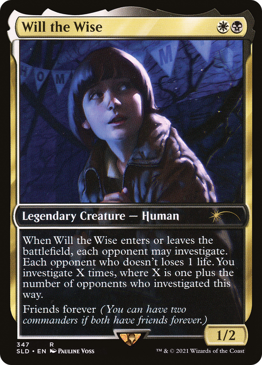 Will the Wise / Wernog, Rider's Chaplain (SLD-347) (Foil)