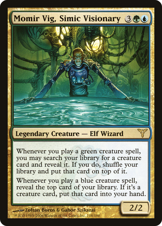 Momir Vig, Simic Visionary (DIS-118) (Foil)