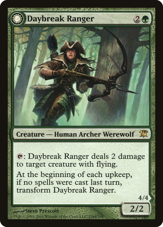 Daybreak Ranger // Nightfall Predator (ISD-176) (Foil)