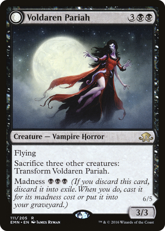 Voldaren Pariah // Abolisher of Bloodlines (EMN-111) (Foil)