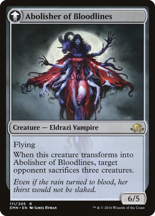 Voldaren Pariah // Abolisher of Bloodlines (EMN-111) (Foil)
