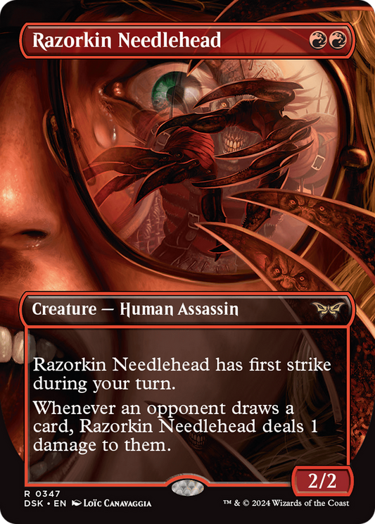 Razorkin Needlehead (DSK-347) (Borderless) (Foil)