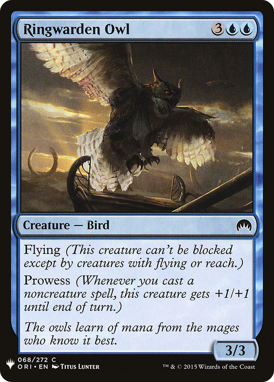 Ringwarden Owl (LIST-ORI-68)