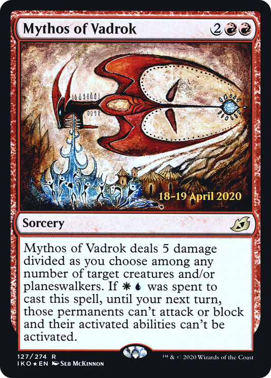 Mythos of Vadrok (PRE-127S) (Foil)