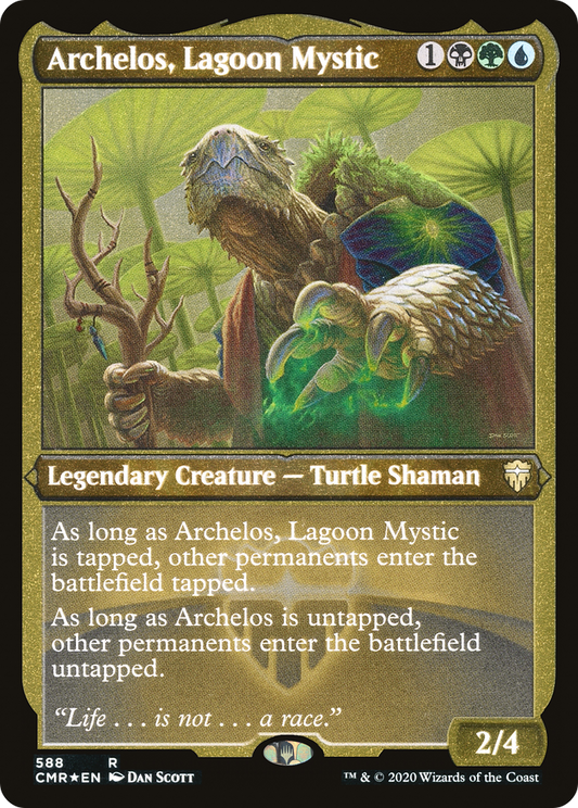 Archelos, Lagoon Mystic (CMR-588) (Etched Foil)
