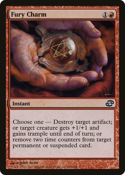 Fury Charm (PLC-100) (Foil)