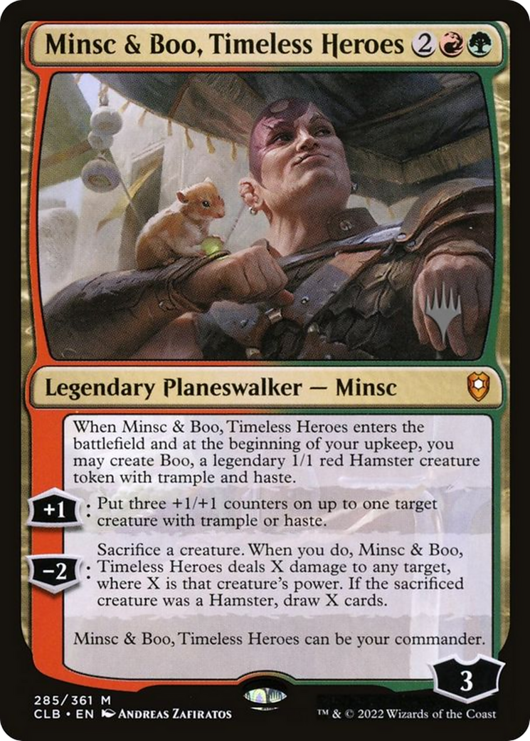 Minsc & Boo, Timeless Heroes (PPLCI-285P) (Foil)