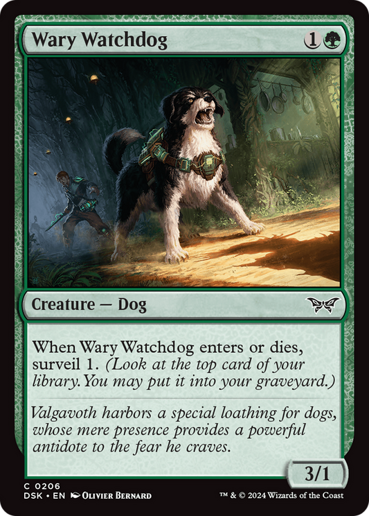 Wary Watchdog (DSK-206) (Foil)