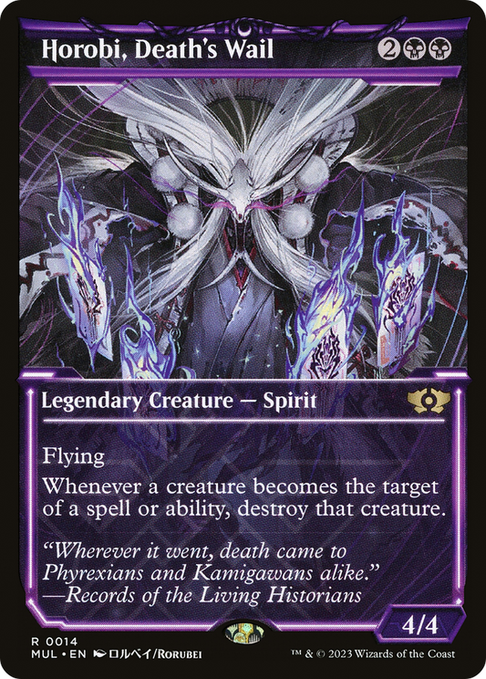 Horobi, Death's Wail (MUL-014) (Showcase) (Foil)
