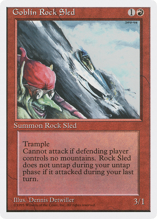 Goblin Rock Sled (4ED-199)