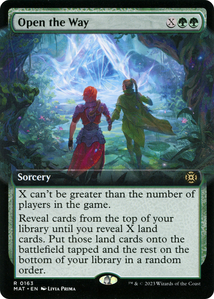 Open the Way (MAT-163) (Extended Art)