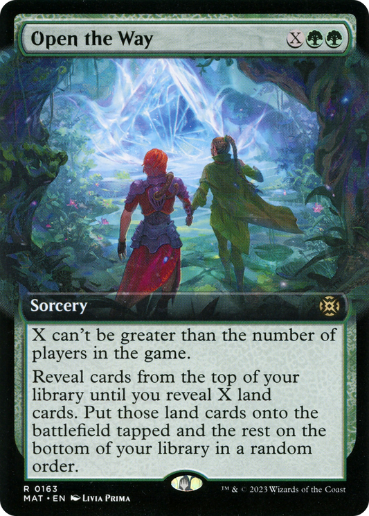 Open the Way (MAT-163) (Extended Art)