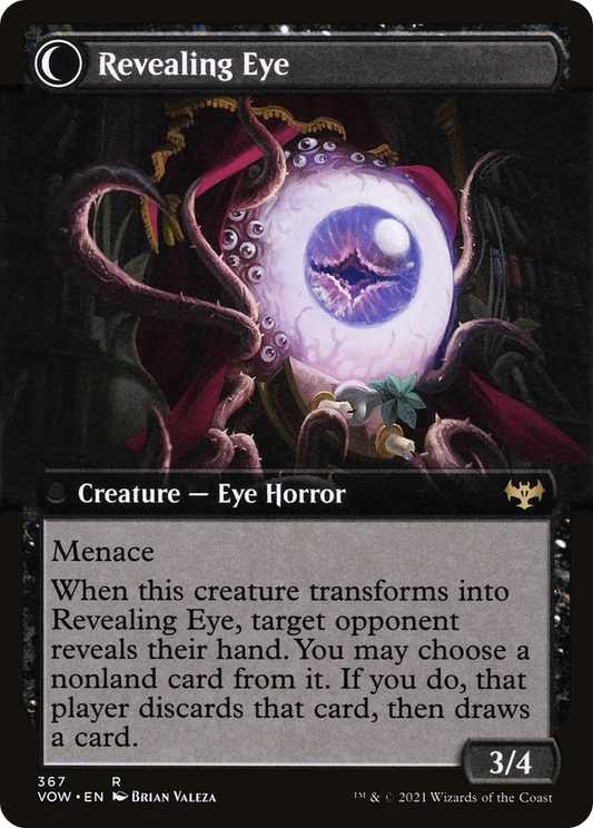 Concealing Curtains // Revealing Eye (VOW-367) (Extended Art) (Foil)