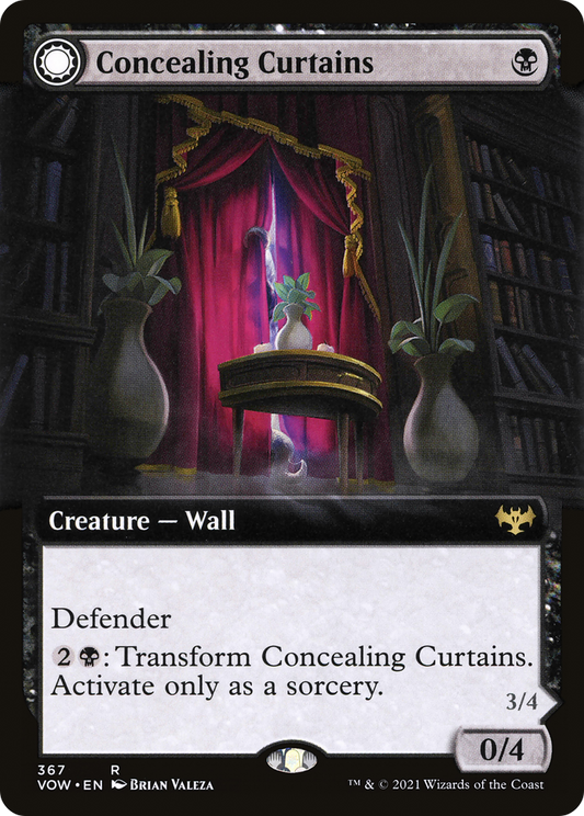 Concealing Curtains // Revealing Eye (VOW-367) (Extended Art) (Foil)