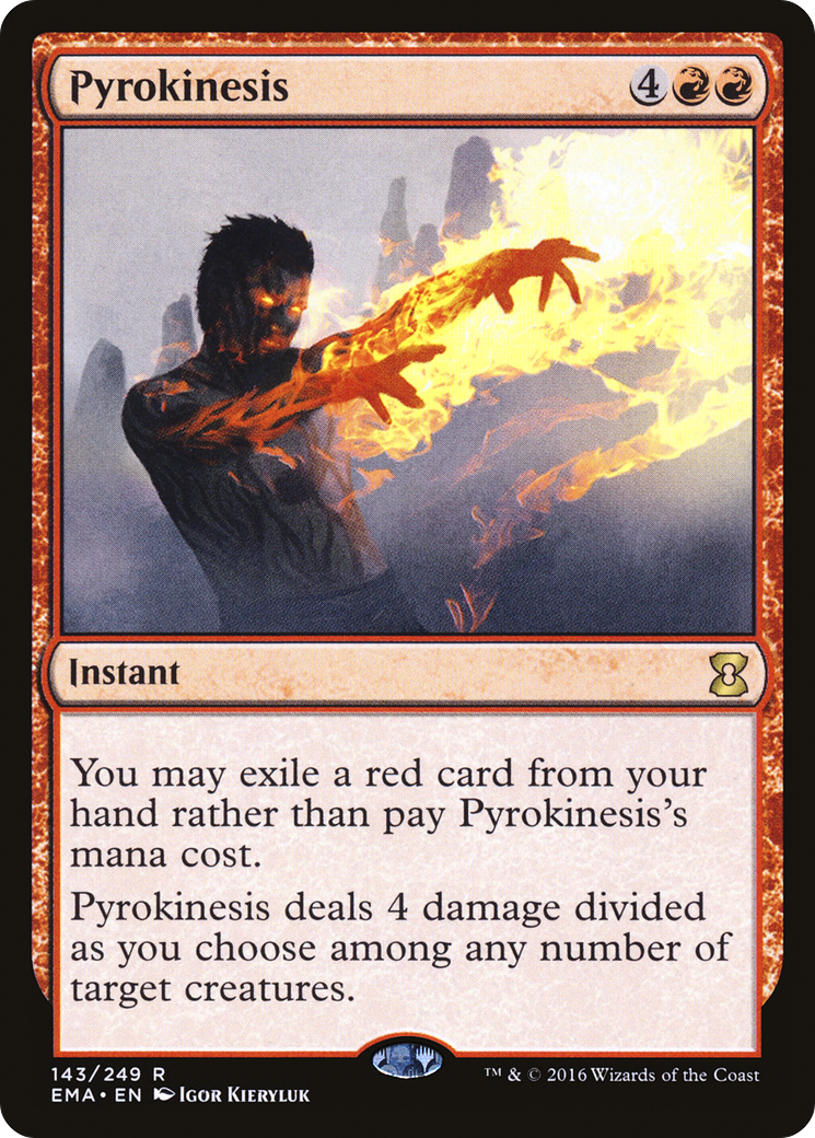 Pyrokinesis (EMA-143) (Foil)