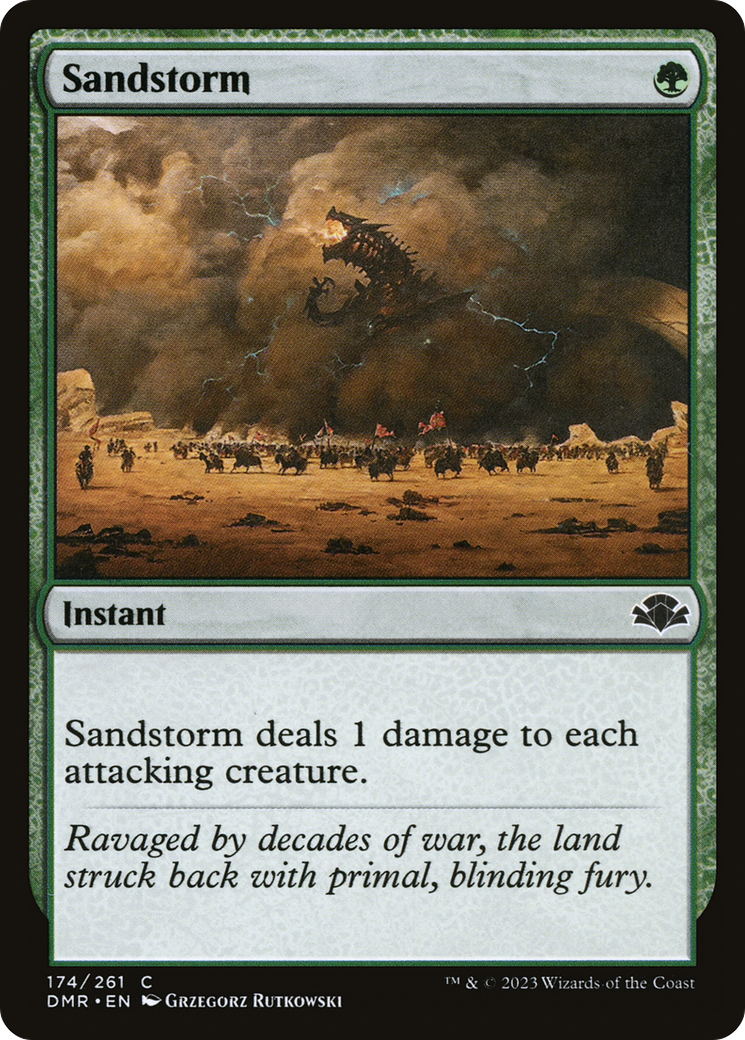 Sandstorm (DMR-174) (Foil)