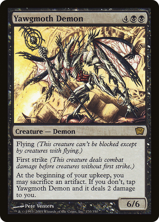 Yawgmoth Demon (9ED-170★) (Foil)
