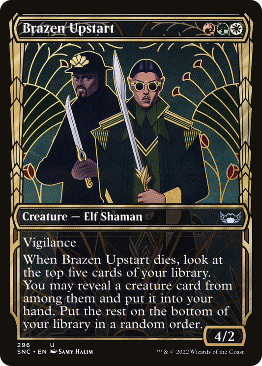 Brazen Upstart (SNC-296) (Showcase) (Foil)