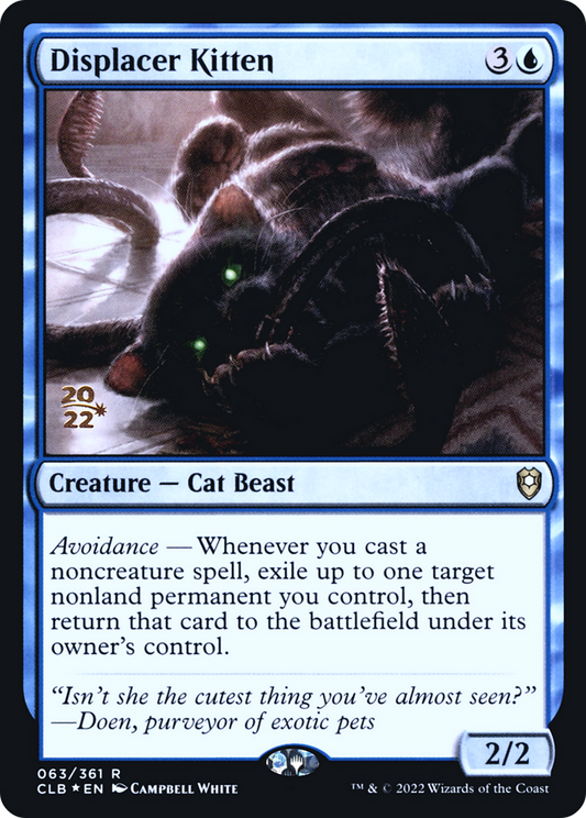 Displacer Kitten (PRE-63S) (Foil)