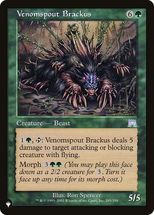 Venomspout Brackus (LIST-ONS-295)