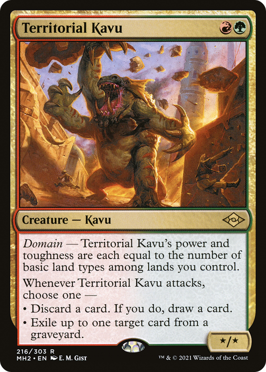 Territorial Kavu (MH2-216) (Foil)