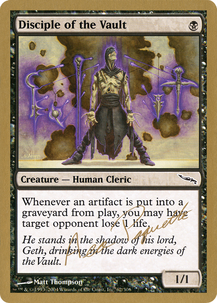 Disciple of the Vault (WC04-AP62A)