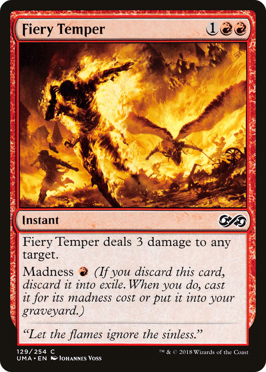 Fiery Temper (UMA-129) (Foil)