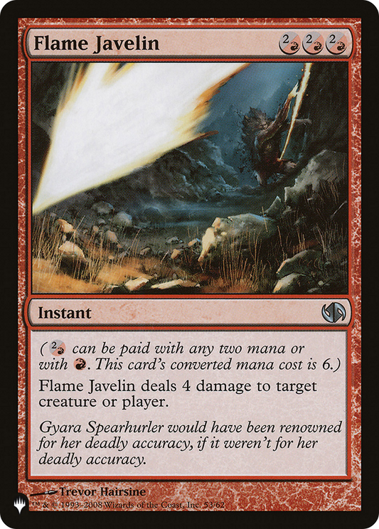 Flame Javelin (LIST-DD2-53)