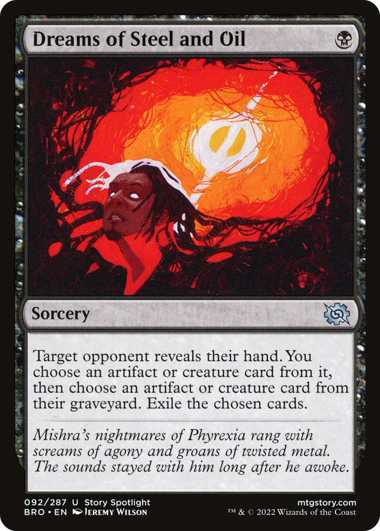 Dreams of Steel and Oil (BRO-092) (Foil)