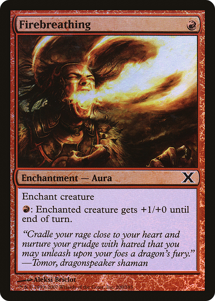 Firebreathing (10E-200★) (Foil)