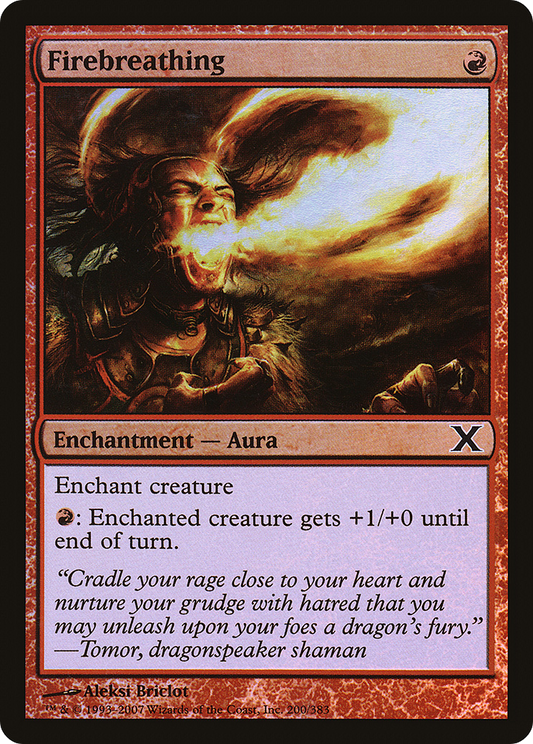 Firebreathing (10E-200★) (Foil)