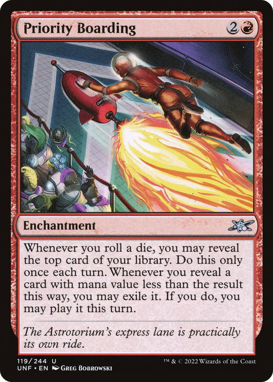 Priority Boarding (UNF-119) (Foil)