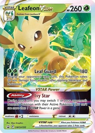 Leafeon VSTAR (SSP-SWSH195) (Holofoil)