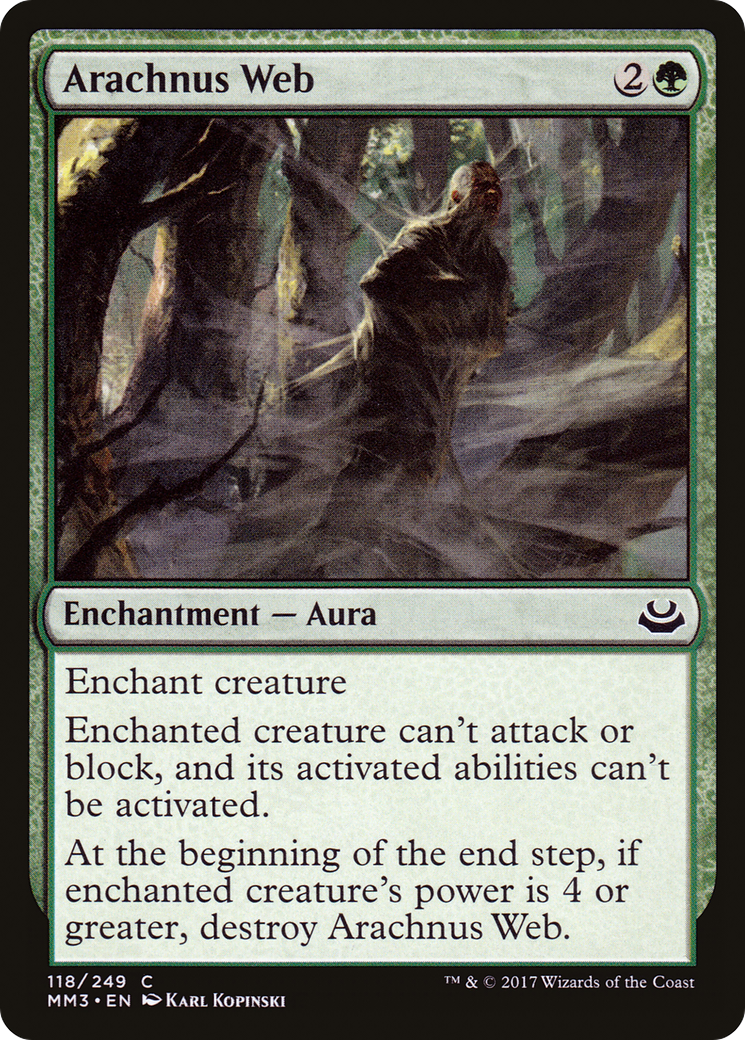 Arachnus Web (MM3-118) (Foil)