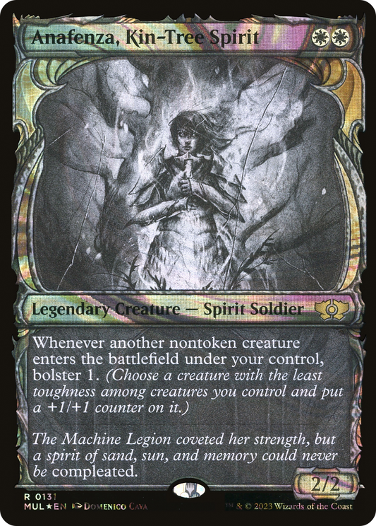 Anafenza, Kin-Tree Spirit (MUL-131) (Showcase) (Halo Foil)