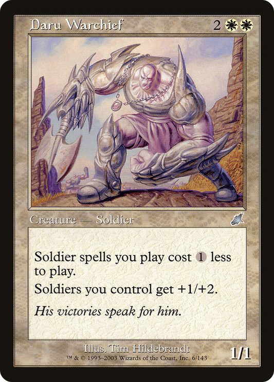 Daru Warchief (SCG-006)