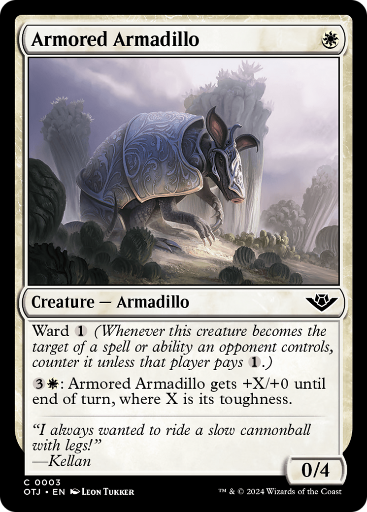 Armored Armadillo (OTJ-003) (Foil)