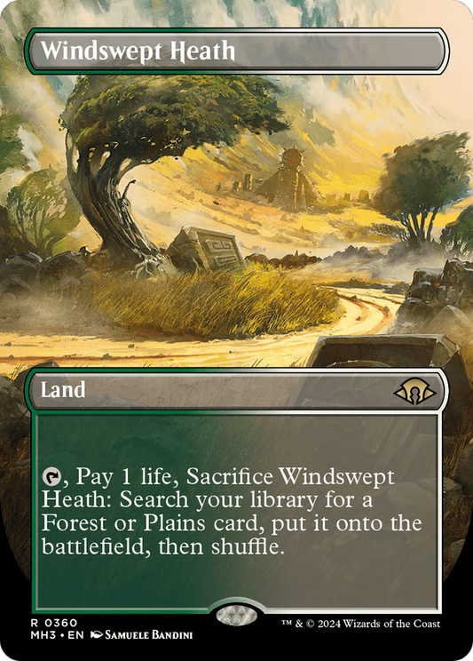 Windswept Heath (MH3-360) (Borderless) (Foil)